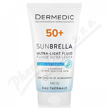 DERMEDIC SUNBRELLA do skóry poparzonej słońcem SPF50 40ml