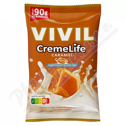 Vivil CremeLife karmel bez cukru 90g