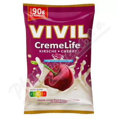 Vivil CremeLife višeň bez cukru 90g