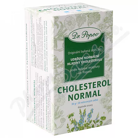 Dr.Popov Tea Cholesterol normalny 20x1,5g