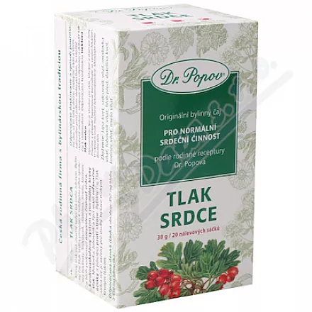 Dr.Popov Herbata Ciśnienie Serca 20x1,5g