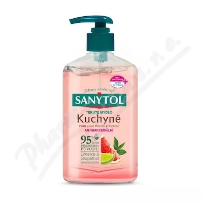 SANYTOL tekuté mýdlo antibakter.Kuchyně 250ml