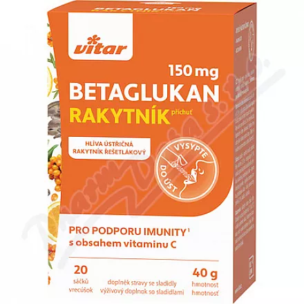 Vitar Betaglukan 150mg sáčky 20x2g