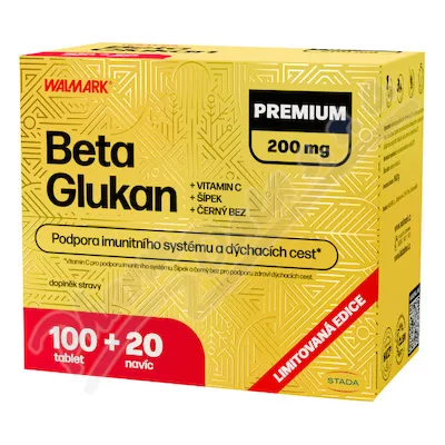 Walmark Beta Glukan 200mg tbl.100+20 Promo 2024