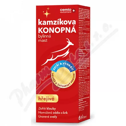 Maść konopna Cemio Kamzik 200ml prezent