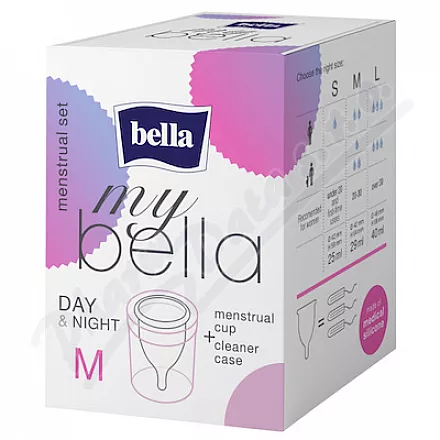 My Bella menstruační kalíšek+čisticí pouzdro vel.M