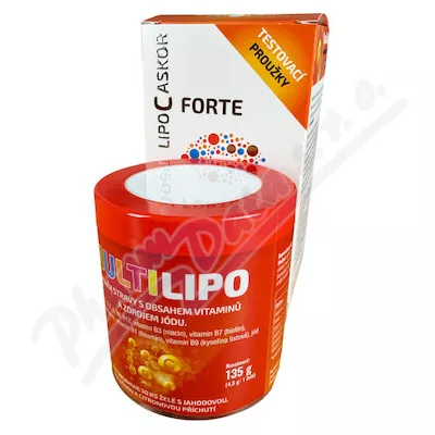 LIPO C ASKOR FORTE cps.120+MULTILIPO 30ks - odličování,odličování obličeje,čištění obličeje,čistění pleti,