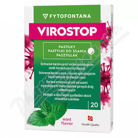 Phytofontana VIROSTOP pastylki miętowe 20szt