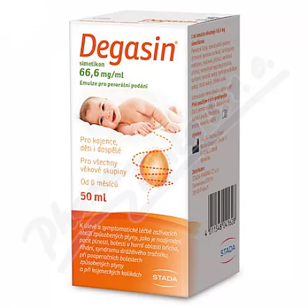 Degasin simethicone 66,6mg/ml emulsja wzdymająca 50ml