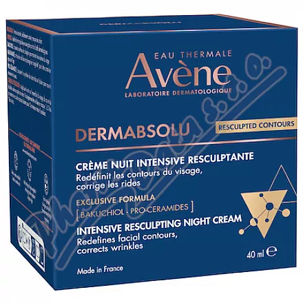 AVENE DermAbsolu Intensywnie regenerujący krem na noc 40ml