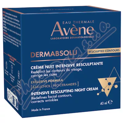 AVENE DermAbsolu Intenz.remodel.noční krém 40ml - avene kosmetika,avene,avena,avene cicalfate,avene physiolift,