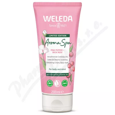 WELEDA Aroma Spa sprch. gel Pepper+Rose BIO 200ml