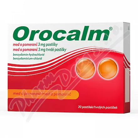 OROCALM MED A POMERANČ