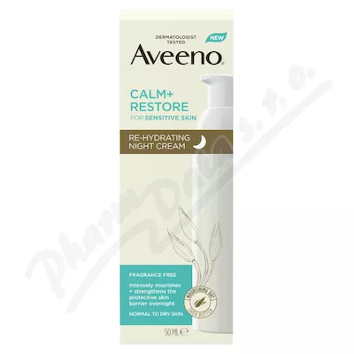 Aveeno Calm+Restore rehydratační noční krém 50ml