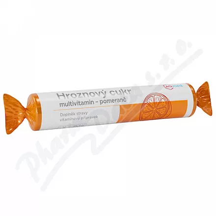 Multiwitamina z cukrem winogronowym - pomarańczowa tbl.17 AGmed