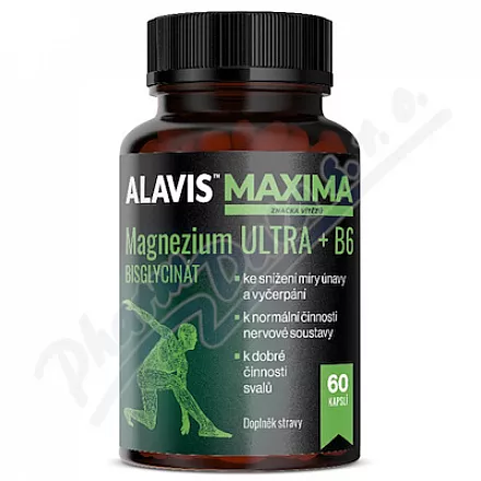 ALAVIS MAXIMA Magnez ULTRA B6 cps.60
