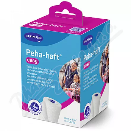 Peha-haft easy kohezivní trhat. obvaz 8cmx4m 1ks