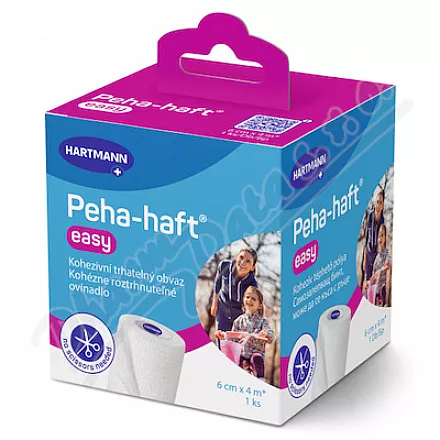 Peha-shaft łatwe spójne rozdarcie. bandaż 6cmx4m 1szt