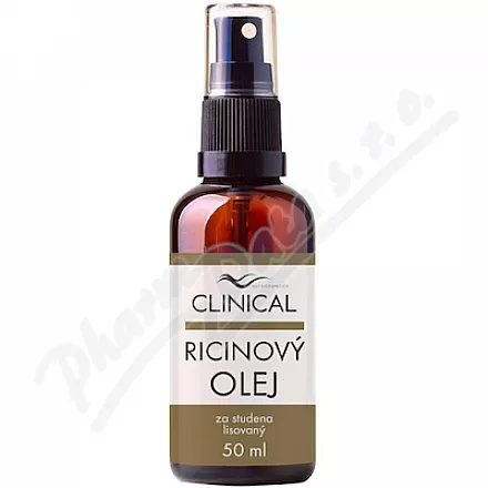 Clinical Ricinový olej za studena lisovaný 50ml