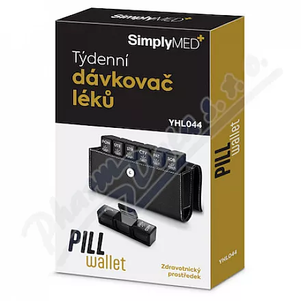 SimplyMed Pill Wallet tygodniowy dozownik leków YHL044
