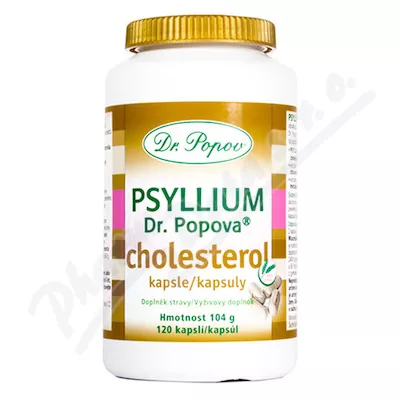 Dr.Popov Psyllium Cholesterol cps.120