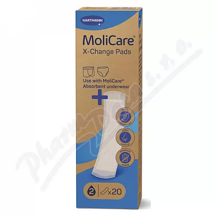 VLOŽKY ABSORPČNÍ MOLICARE X-CHANGE PADS