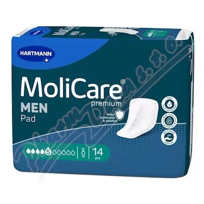 VLOŽKY ABSORPČNÍ MOLICARE MEN 5 KAPEK