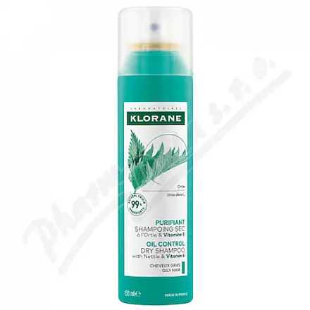 KLORANE Suchy szampon z pokrzywą