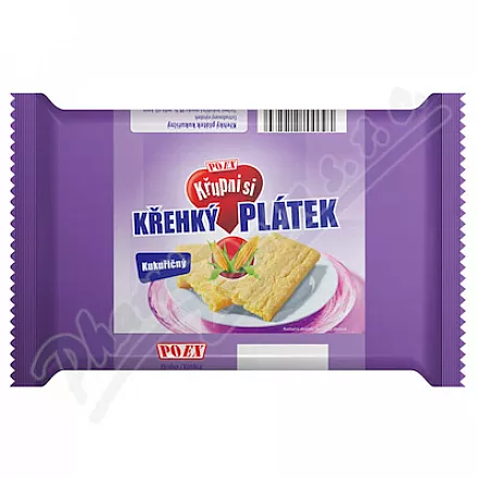 POEX Křehký plátek kukuřičný 65g