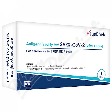 Szybki test antygenowy JusChek SARS-CoV-2 1 szt.