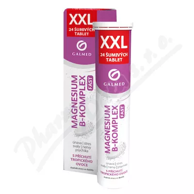 Magnesium B-komplex FAST XXL eff.tbl.24 Galmed