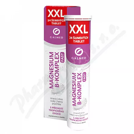 Magnesium B-Complex FAST XXL eff.tbl.24 Galmed