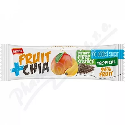 Sunvita Friut Chia baton owocowy tropic.fruit 30g