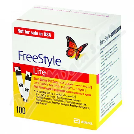 PASKI TESTOWE DO POMIARU STĘŻENIA GLUKOZY WE KRWI FREESTYLE LITE