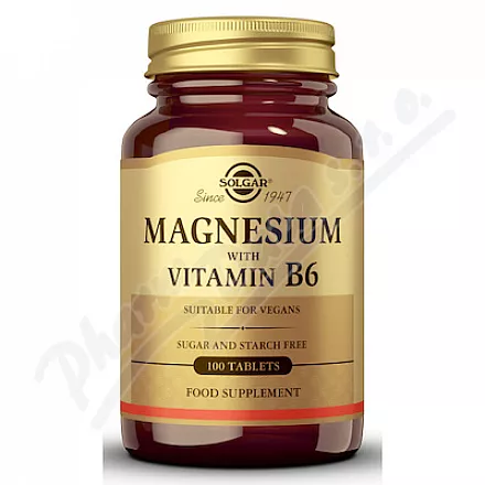 Solgar Magnesium+Vitamin B6 tbl.100