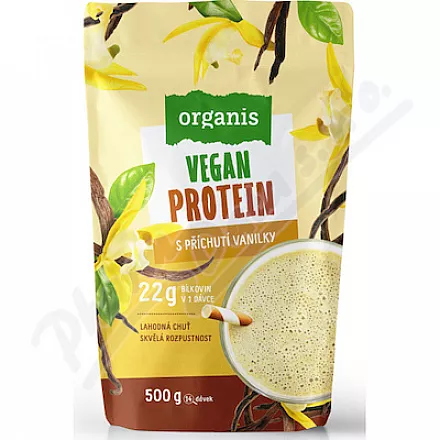 Organis Vegan Protein vanilka 500g