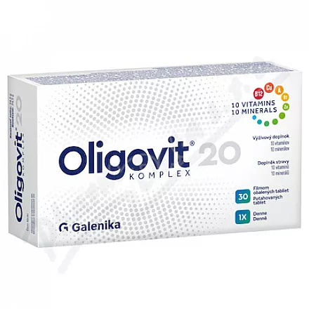 Oligovit 20 complex tbl.30 Galenika