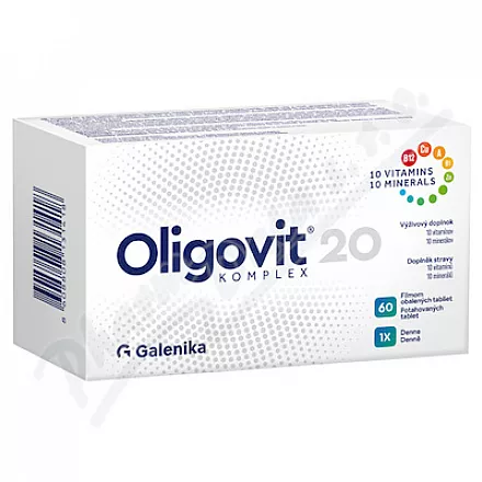 Oligovit 20 complex tbl.60 Galenika