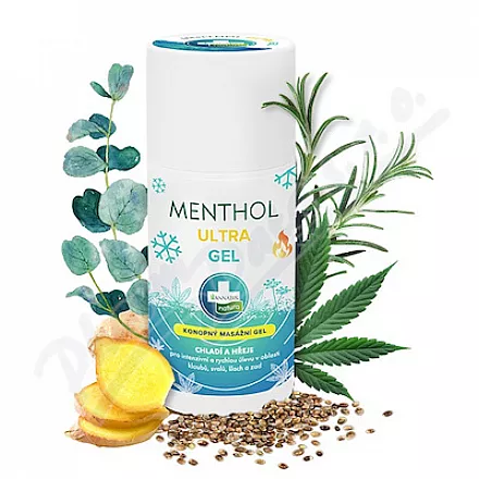 Annabis Menthol Ultra Gel Hemp Massage Gel 90ml