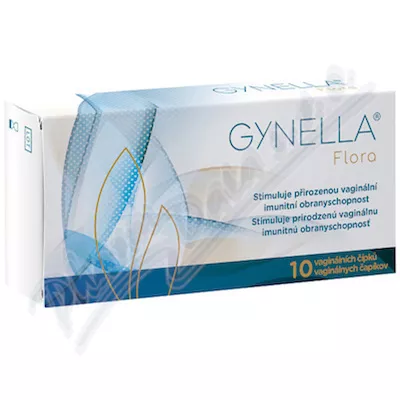 GYNELLA Flora 10 vaginálních čípků