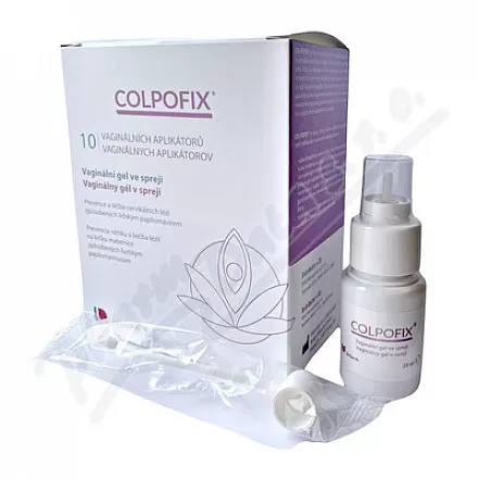 Colpofix żel dopochwowy spray 20ml 10 vag.apl.