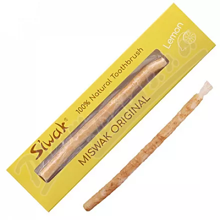 Siwak Miswak Original Szczoteczka do zębów Lemon