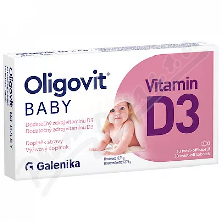 Oligovit Baby Witamina D3 tob.30 Galenika