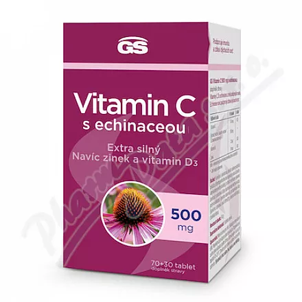 GS Witamina C 500mg s echinaceou tbl.70 30