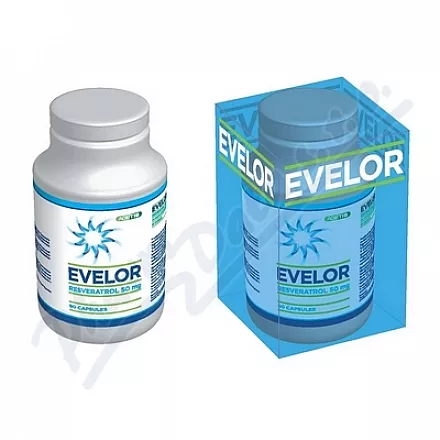 Evelor Resveratrol 50mg tob.90