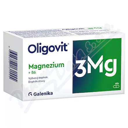 Oligovit 3Mg Magnez B6 tob.60 Galenika