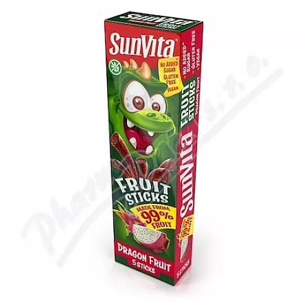 SunVita Fruit Sticks smoczy owoc 5x20g