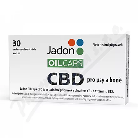 Jadon CBD pro psy a koně oil cps.30