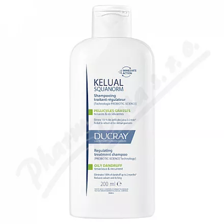 DUCRAY Kelual Squanorm Szampon łupież tłusty 200ml