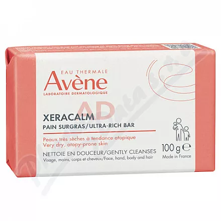 AVENE XeraCalm A.D Ultra odżywcza kostka myjąca 100g
